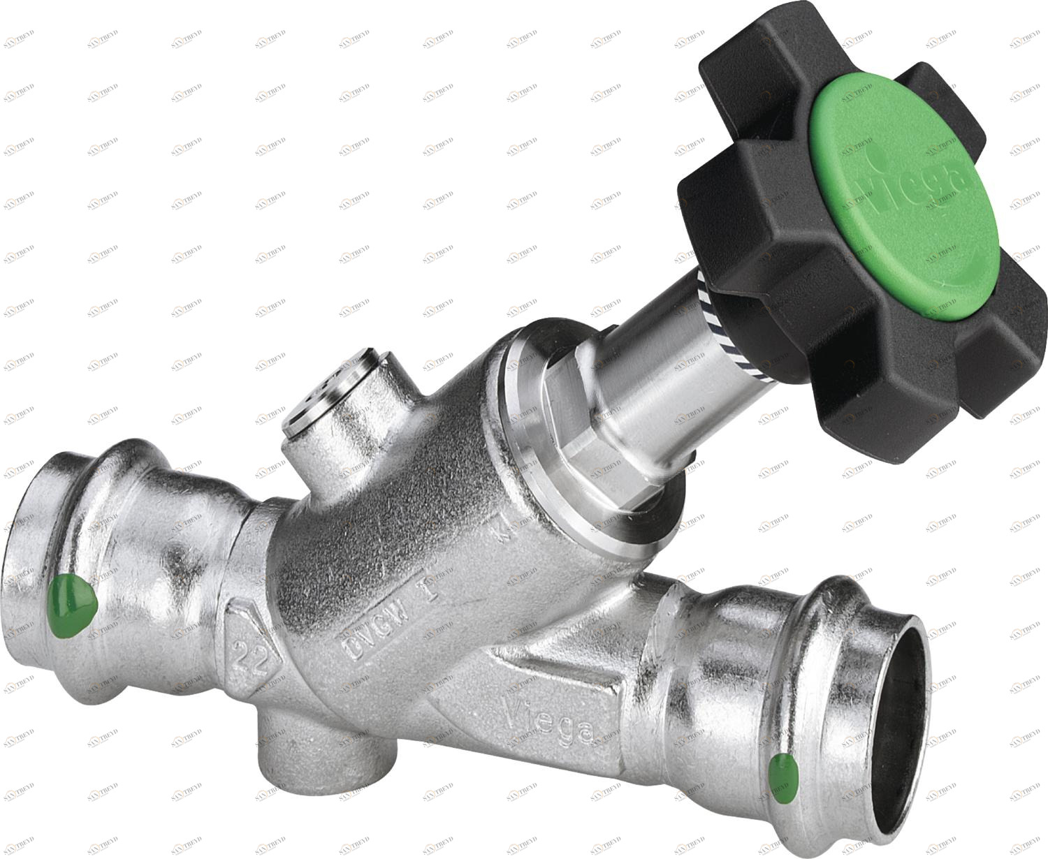 468 392 1) Модель 2337 Трубопроводные системы  Sanpress Inox  Системные вентили Santreyd 