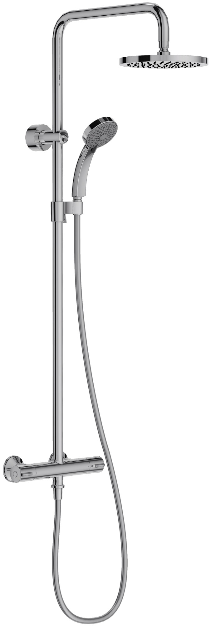 E45716-CP Душевая колонна с термостатическим смесителем JACOB DELAFON JULY