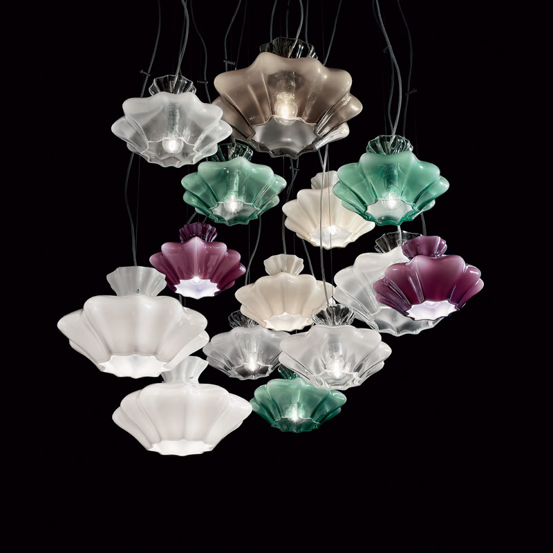 Подвесной светильник 0140 K BL.AMT от Sylcom SYLCOM ДИЗАЙНЕРСКИЕ 243513 Белый  - Вид №2