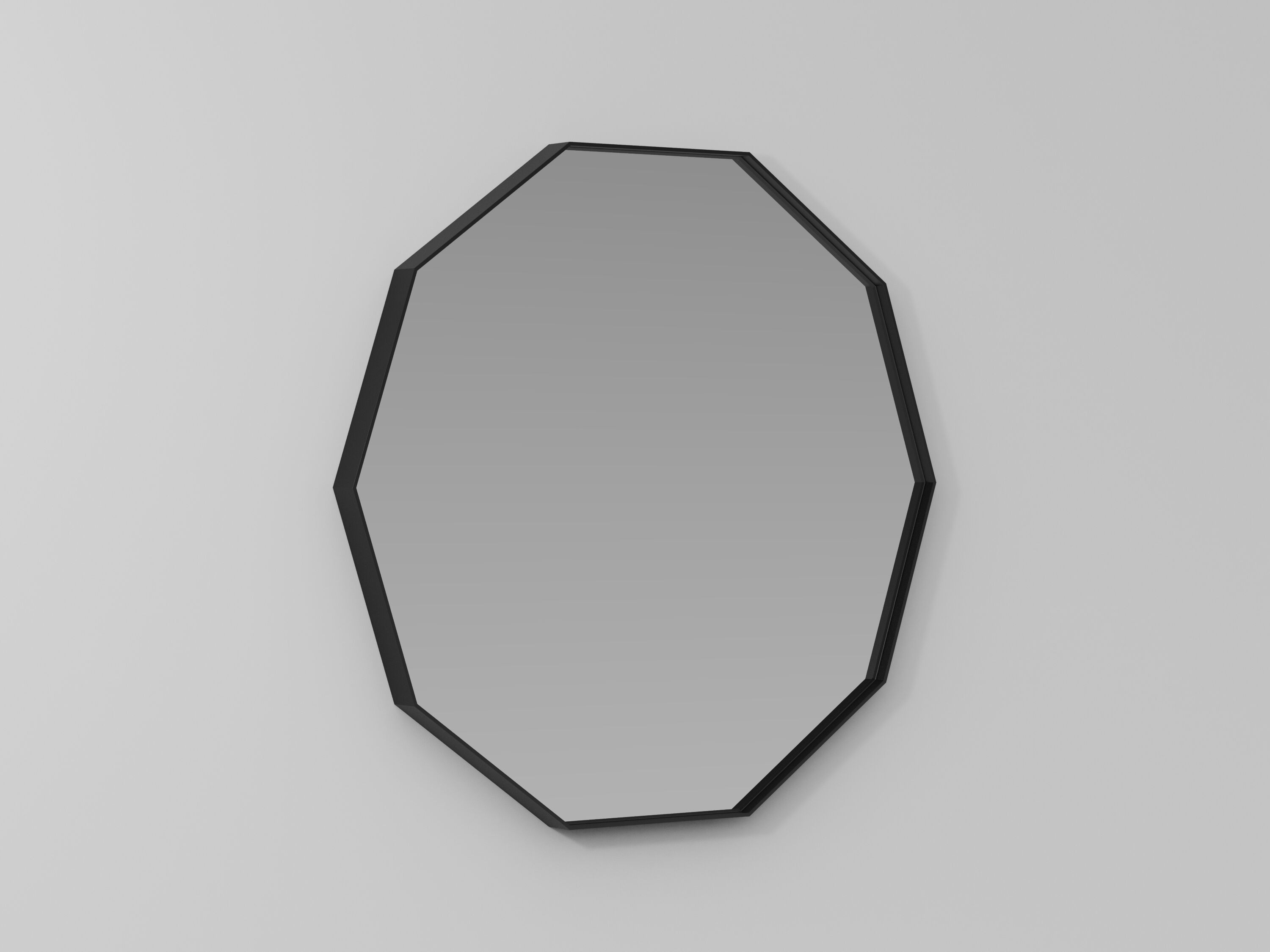 Настенное алюминиевое зеркало Ideagroup DEKA ARCH-00101311 - Вид №1