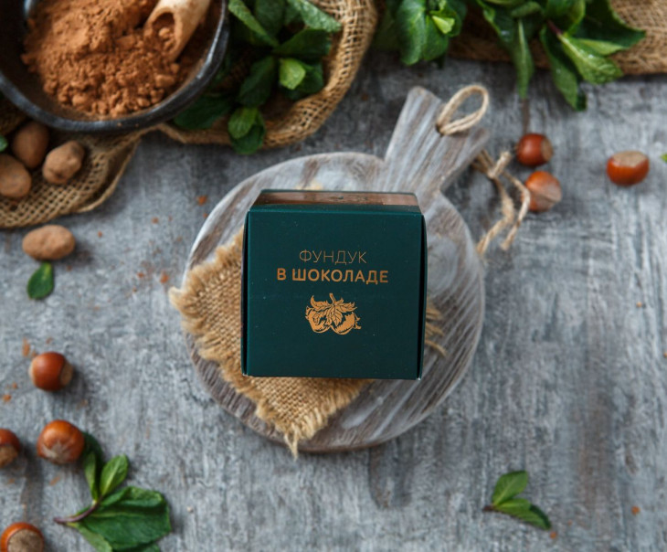 5558 Фундук в шоколаде, 100 г Вкусляндия  - Вид №2