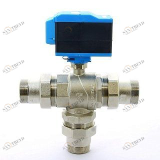 Кран сгон НН 2" 3-ходовой с сервоприводом MODULO PLUS EMMETI 1425714