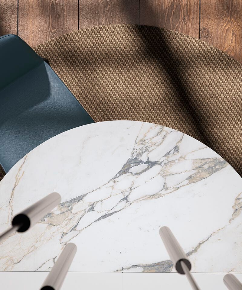 Технический керамический выдвижной круглый стол Febal Casa MADEIRA ARCH-00113795 - Вид №3