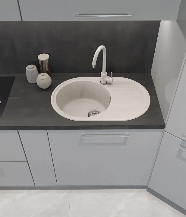 Кухонная мойка 18 GRANFEST QUARZ - Вид №4