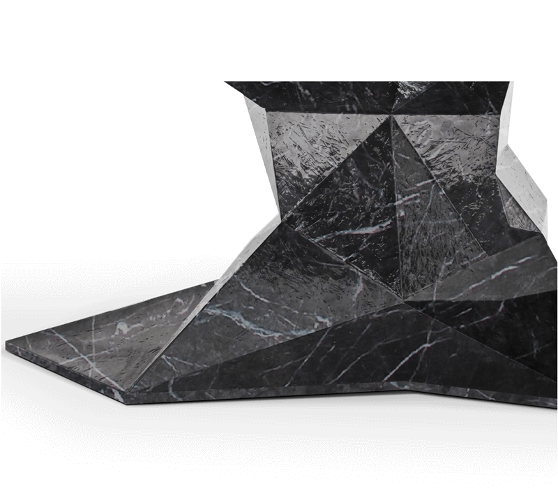 0-122 Обеденный стол бонсай из искусственного мрамора Boca Do Lobo  - Вид №6