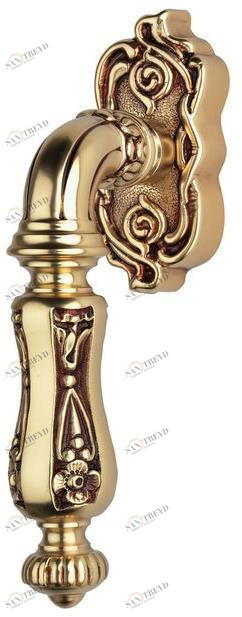 LINEA CALI' Оконная ручка из латуни в стиле Людовика XVI Soleil sun-id-1445261