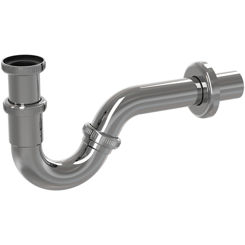 Сифон для биде DN32 металл ALCAPLAST A45G - Вид №1