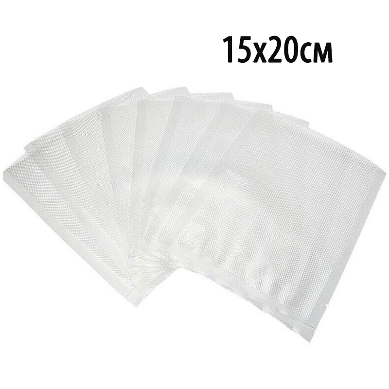 2421 Пакет для вакуумной упаковки продуктов 15х20см (100шт) LAB.Space 