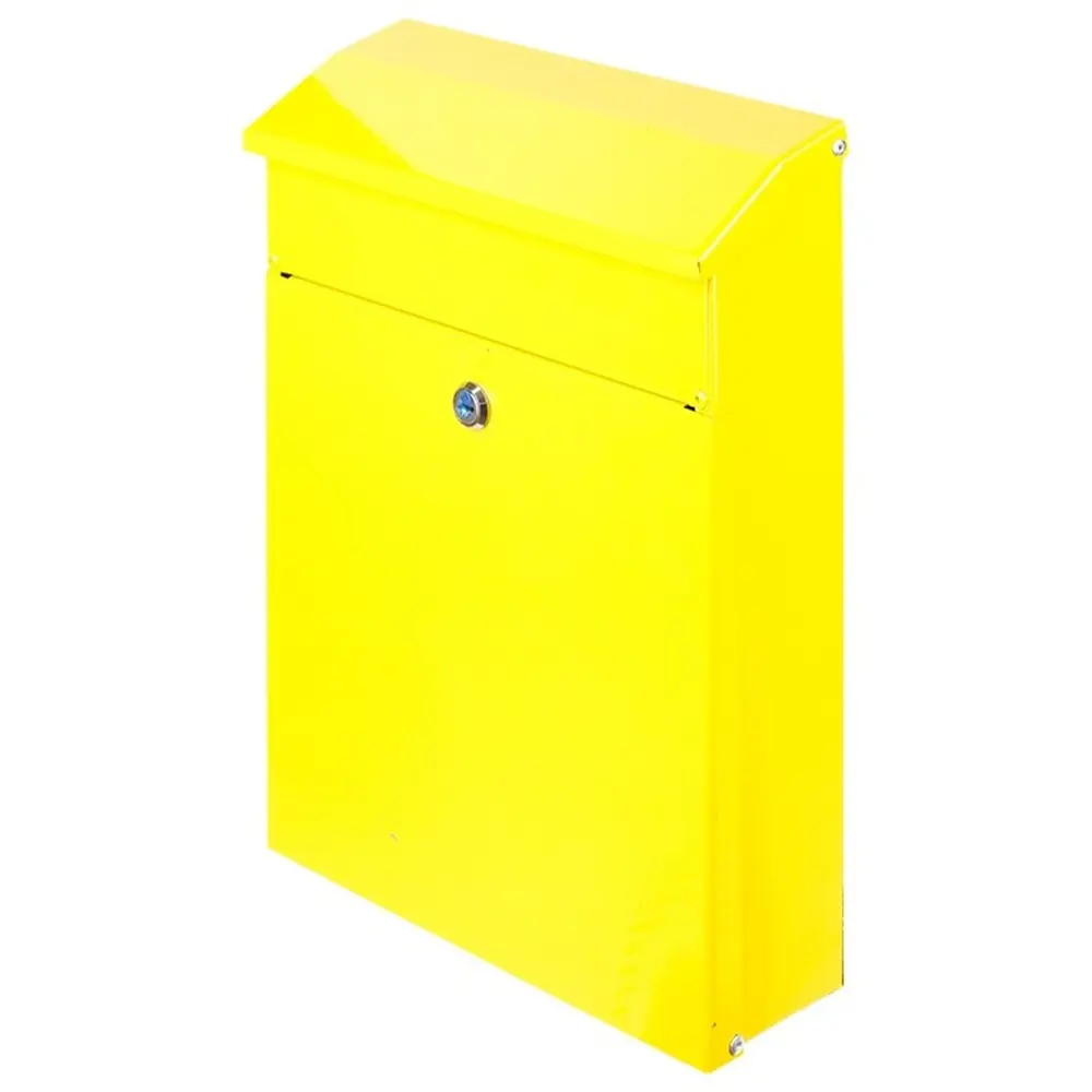 Ящик почтовый, сталь, цвет жёлтый Santreyd STLM-2166491