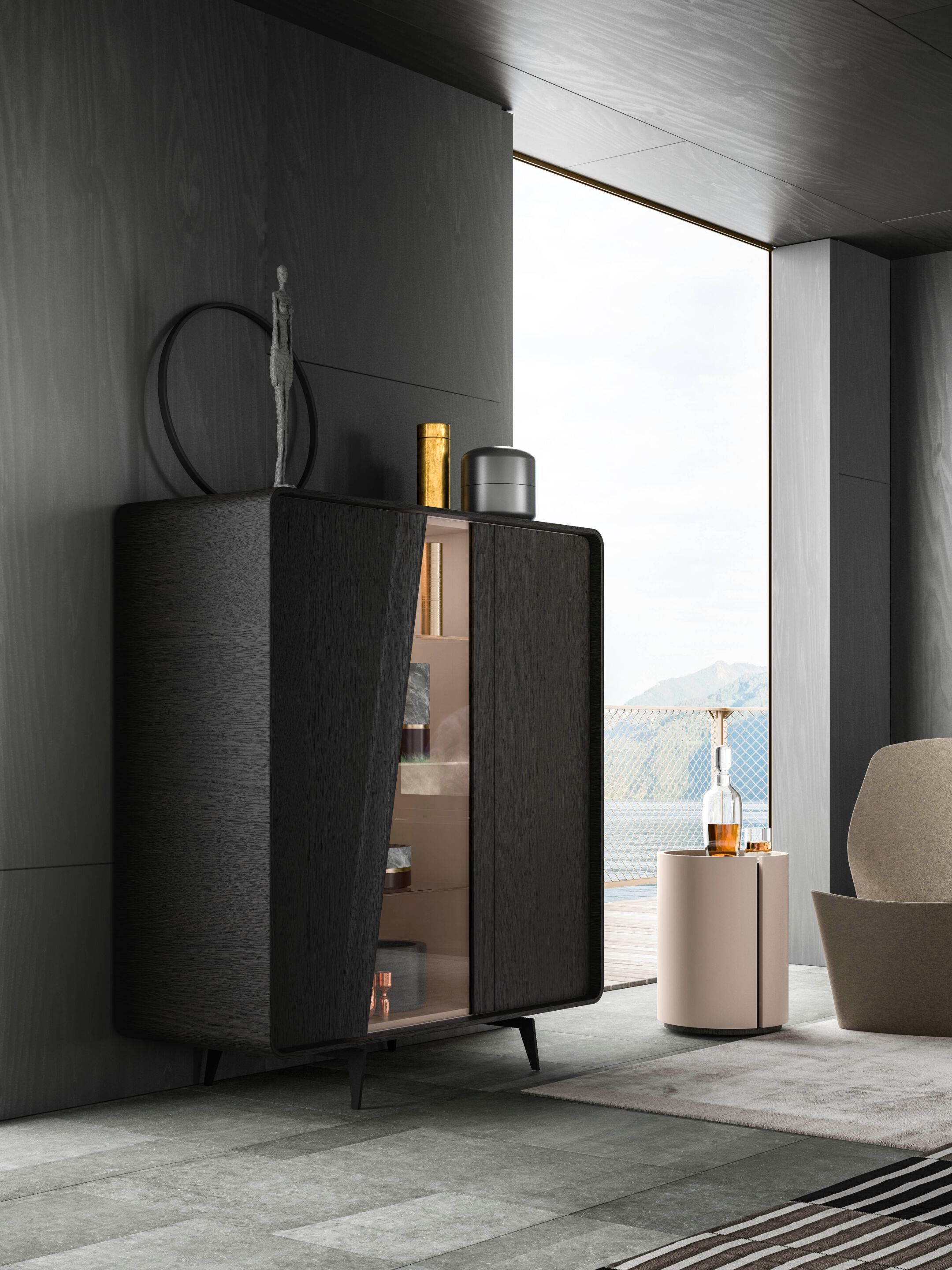 Деревянный шкаф с распашными дверцами Alf DaFrè Musa ARCH-00036838 - Вид №2