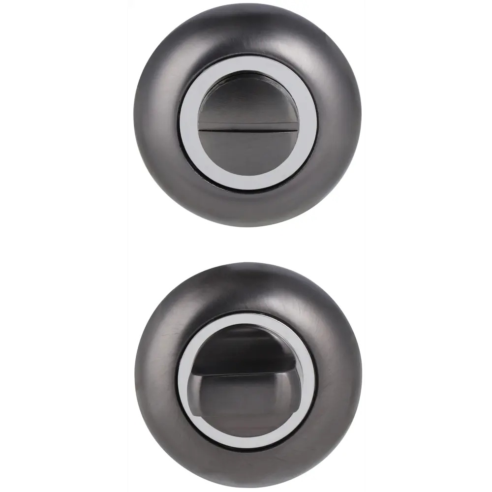 EDSON Накладка-фиксатор для межкомнатных дверей матовый черный 84376132 STLM-0048828