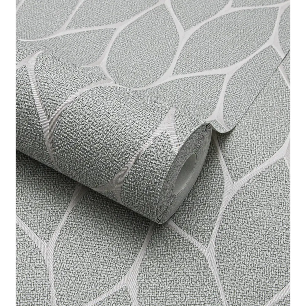 Обои флизелиновые Wallsecret Siam темно-серые 1.06 м 89432851 STLM-1573094 - Вид №2