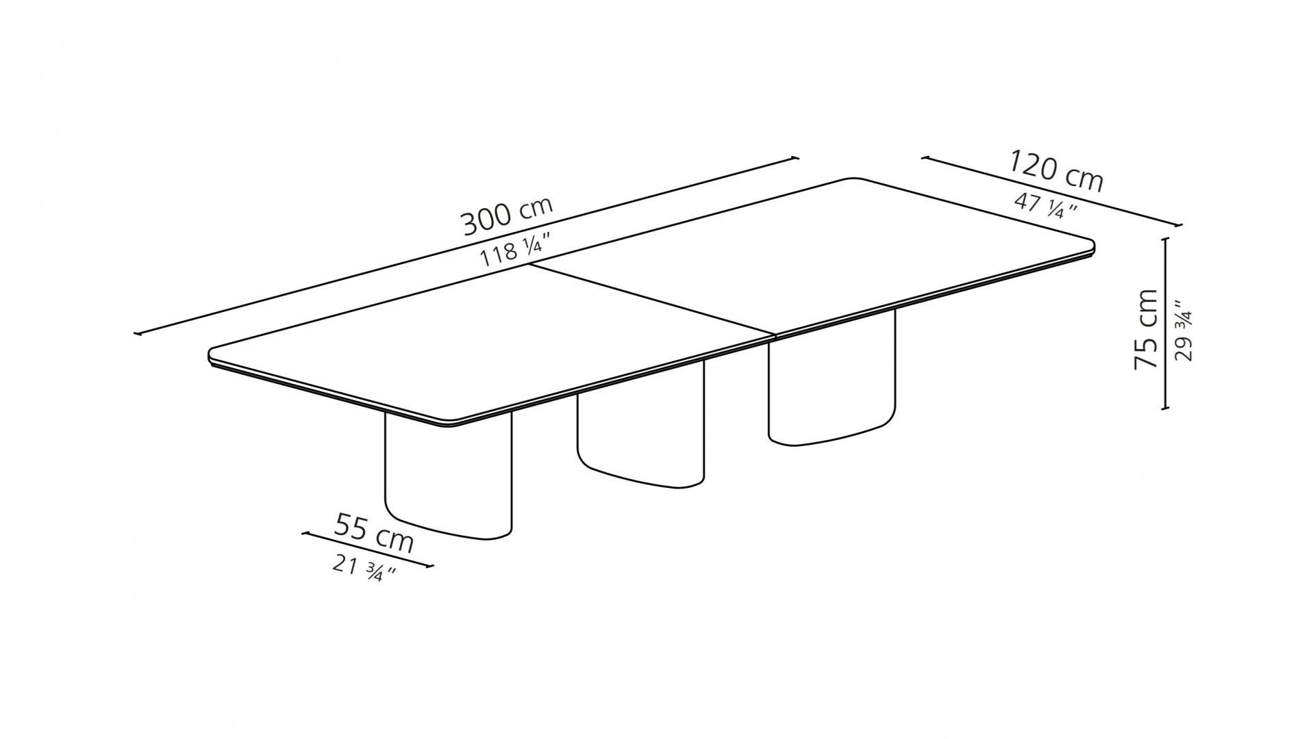 Прямоугольный мраморный стол Casamilano TANGERI ARCH-00032791 - Вид №8