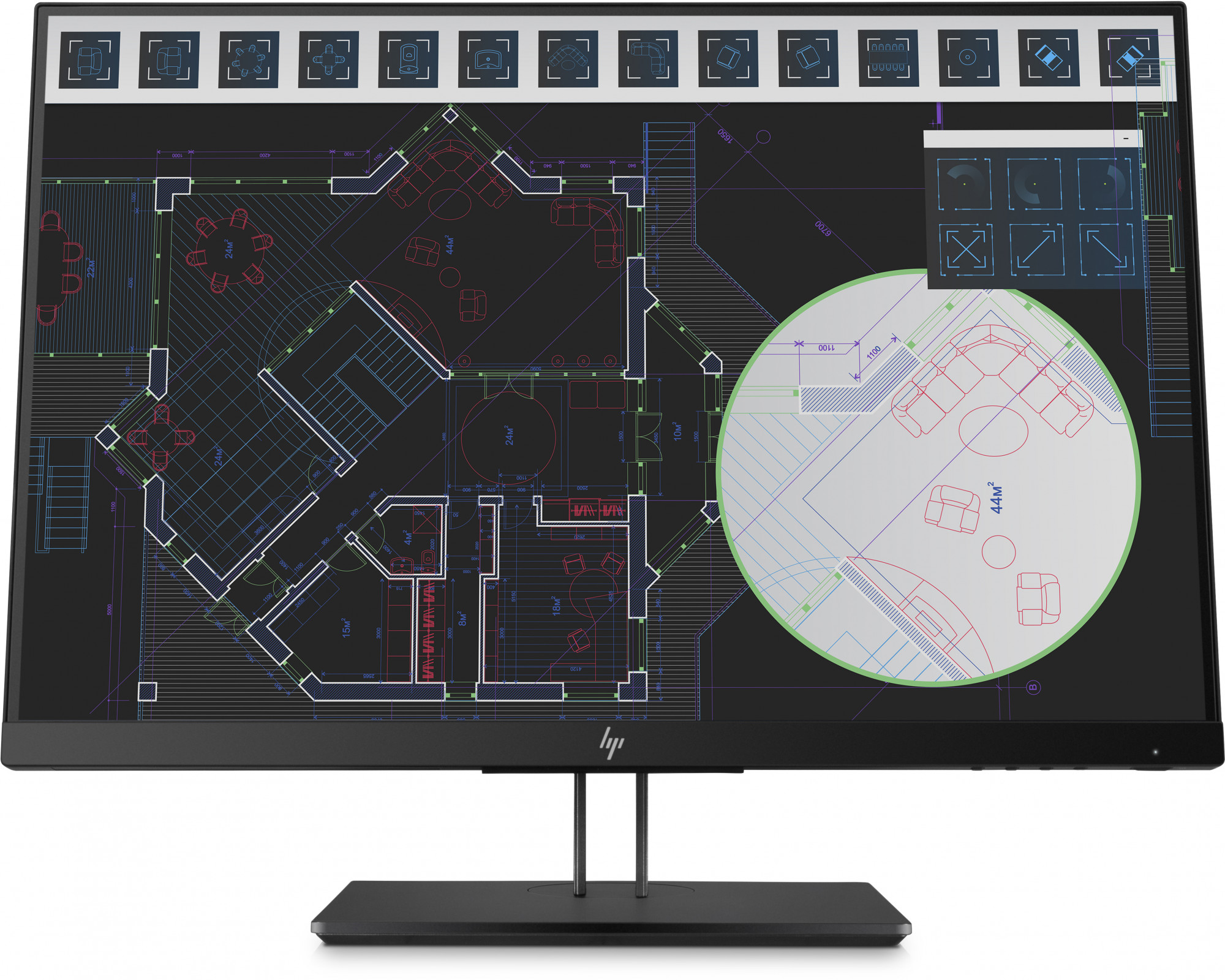 1JS08A4#ABB z24i g2 24" display ips w/led backlight 178 / 178 300 nits 1920 x 1200 1000:1 dp hdmi vga usb 3.0*3 (repl d7p53a4) HP Santreyd 