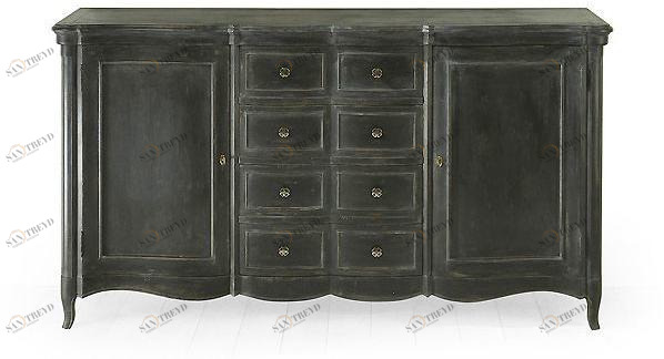 MARIONI Комод деревянный с распашными дверцами с ящиками Citrus 02170