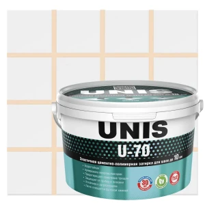 Затирка цементно-полимерная U-70 цвет бежевый 2 кг