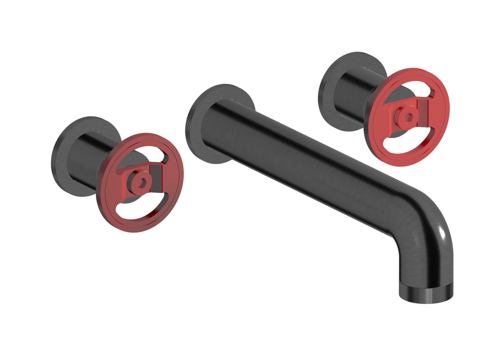 Настенный смеситель для раковины с 3 отверстиями IB Bold ARCH-00057322 - Вид №9