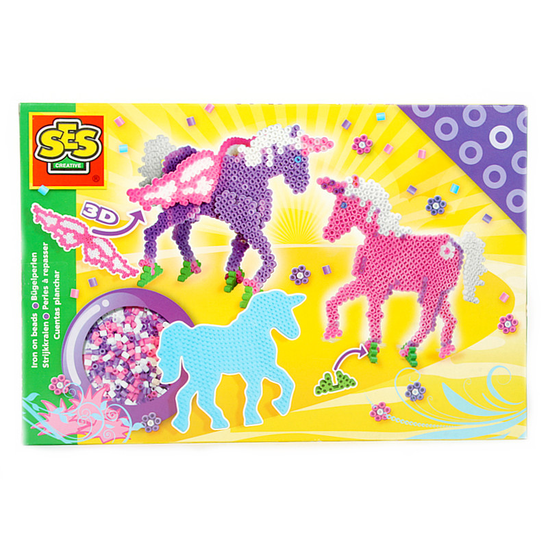 06123 _Набор термомозаики "Единороги "3D SES 