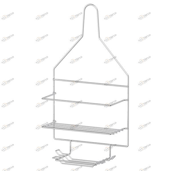 Полочка-решетка с крючками и мыльницей Santreyd GHI 221