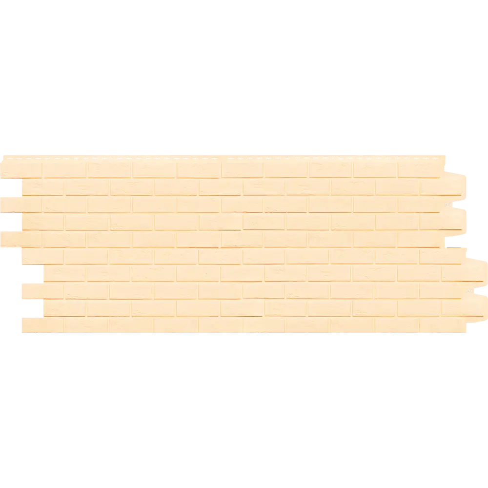 Фасадная панель Grand Line 417x1105 мм мм кирпич бежевый 0.38 м² STLM-2180176 - Вид №1