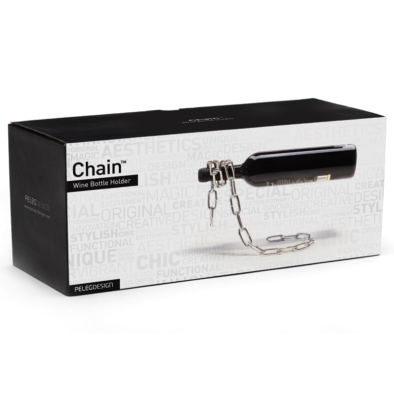 PE621 Подставка для бутылки chain в подарочной упаковке Peleg Design  - Вид №1