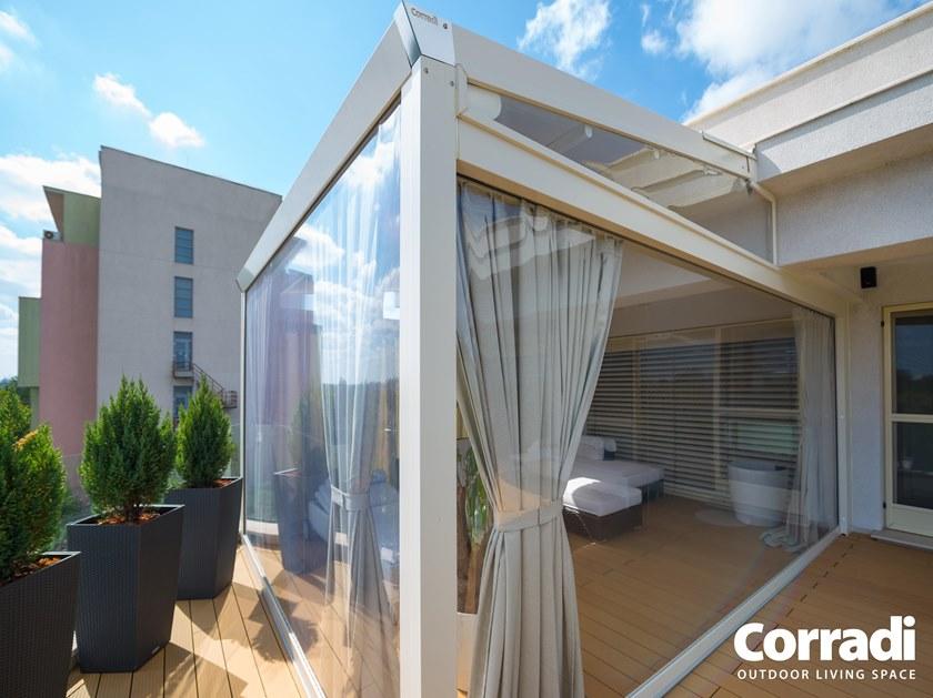 Corradi Пергола из стали с раздвижной крышкой Pergotenda® sun-id-1378208 - Вид №2
