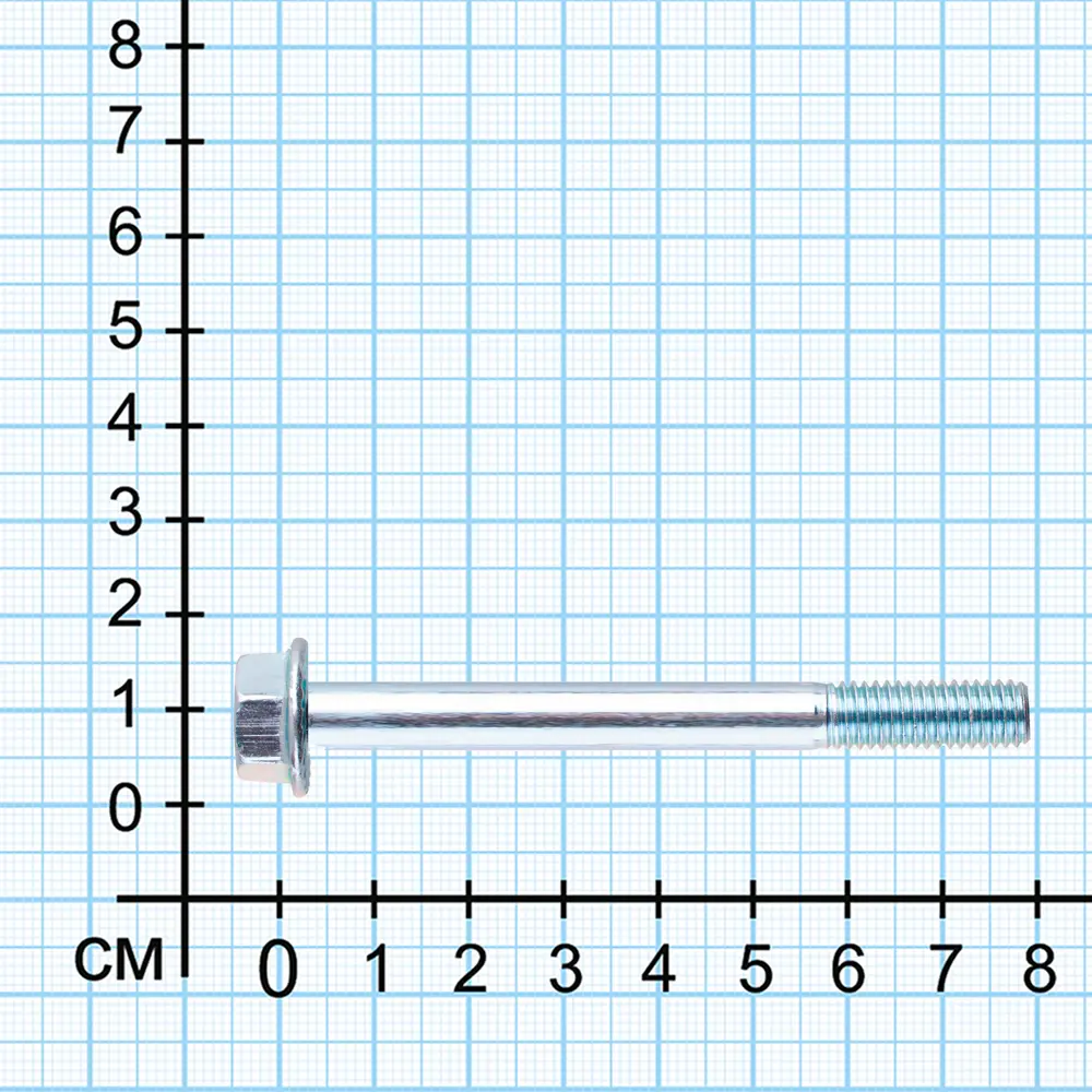 Болт DIN 6921 8x80 мм оцинкованный Santreyd STLM-2045385 - Вид №2