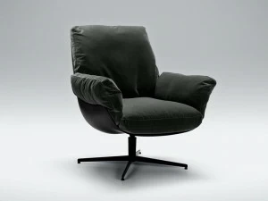 Sits 4-спицевое тканевое кресло с подлокотниками Birds