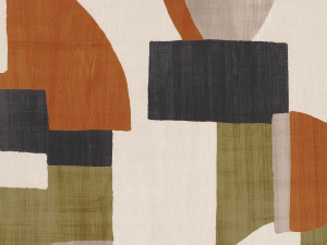 Ткань для штор с графическим рисунком