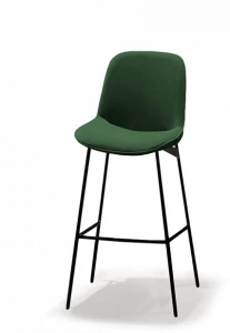 Mambo Unlimited Ideas Табурет из ткани со спинкой и подставкой для ног Chiado