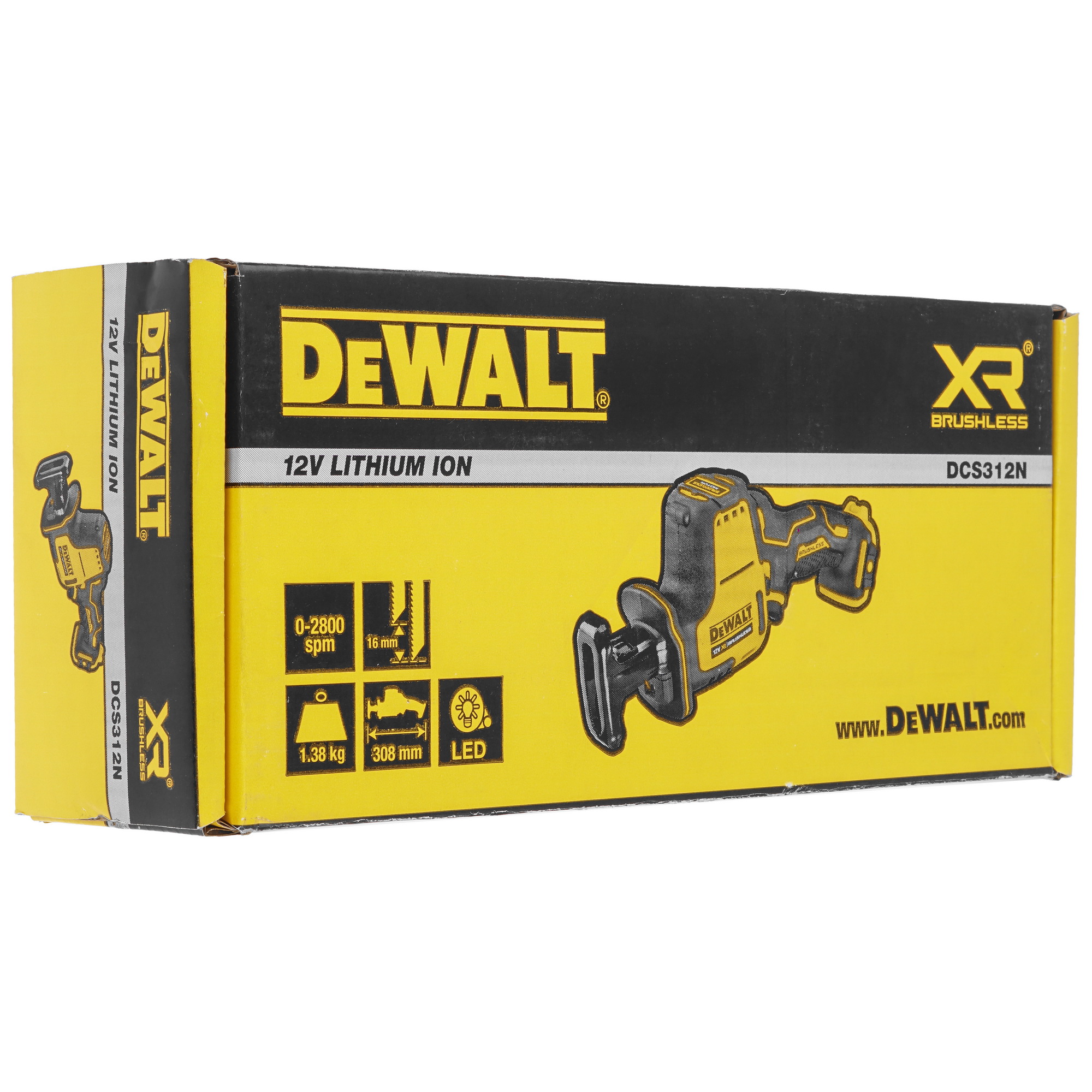 Сабельная пила DeWalt DCS312N XR 10.8/12V  , Без ЗУ, Без АКБ 5443650 STDN-0000489 - Вид №6