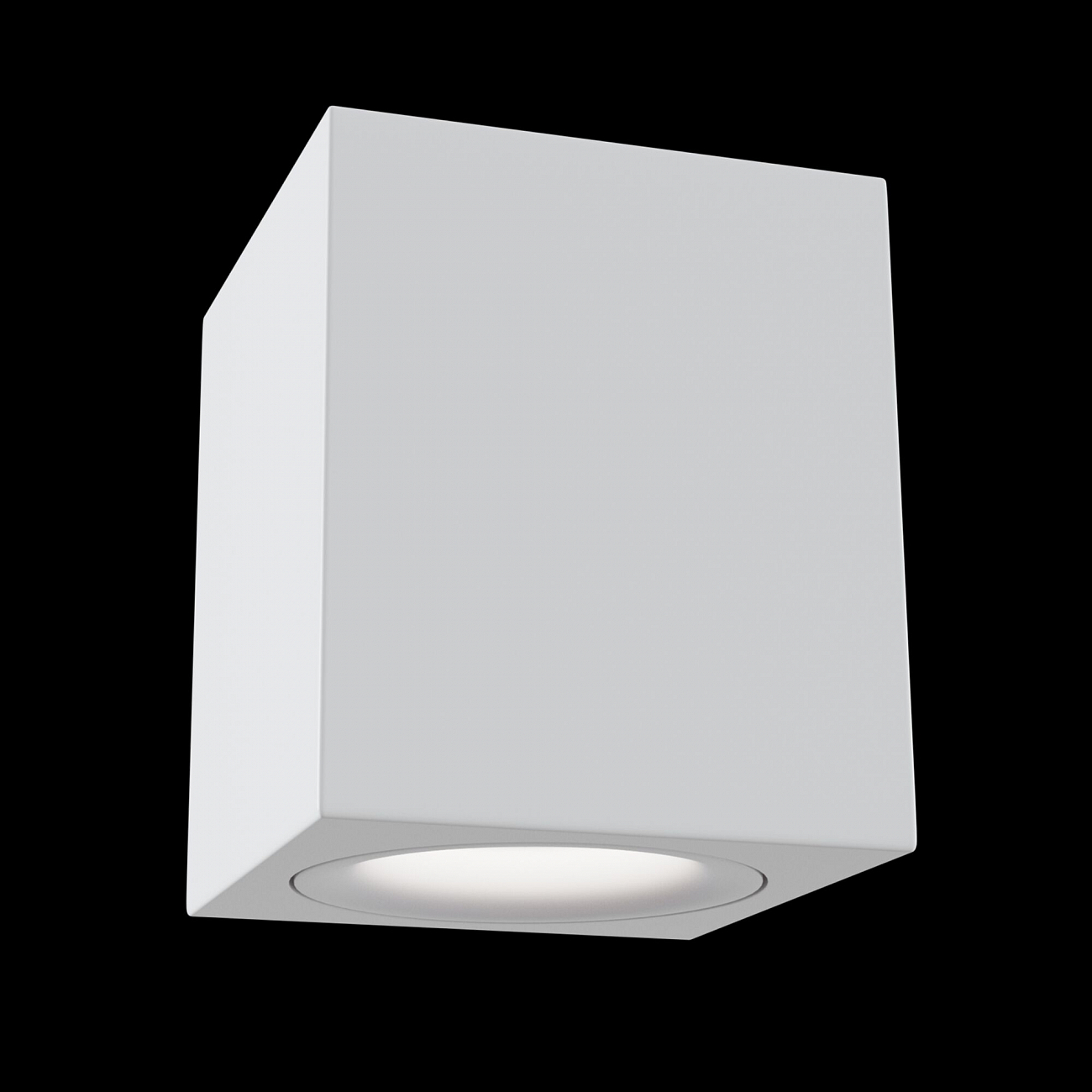 Спот потолочный галогеновый 7х7 см черный Alfa C013CL-01W TECHNICAL CEILING & WALL 00-3956958 Белый  - Вид №3