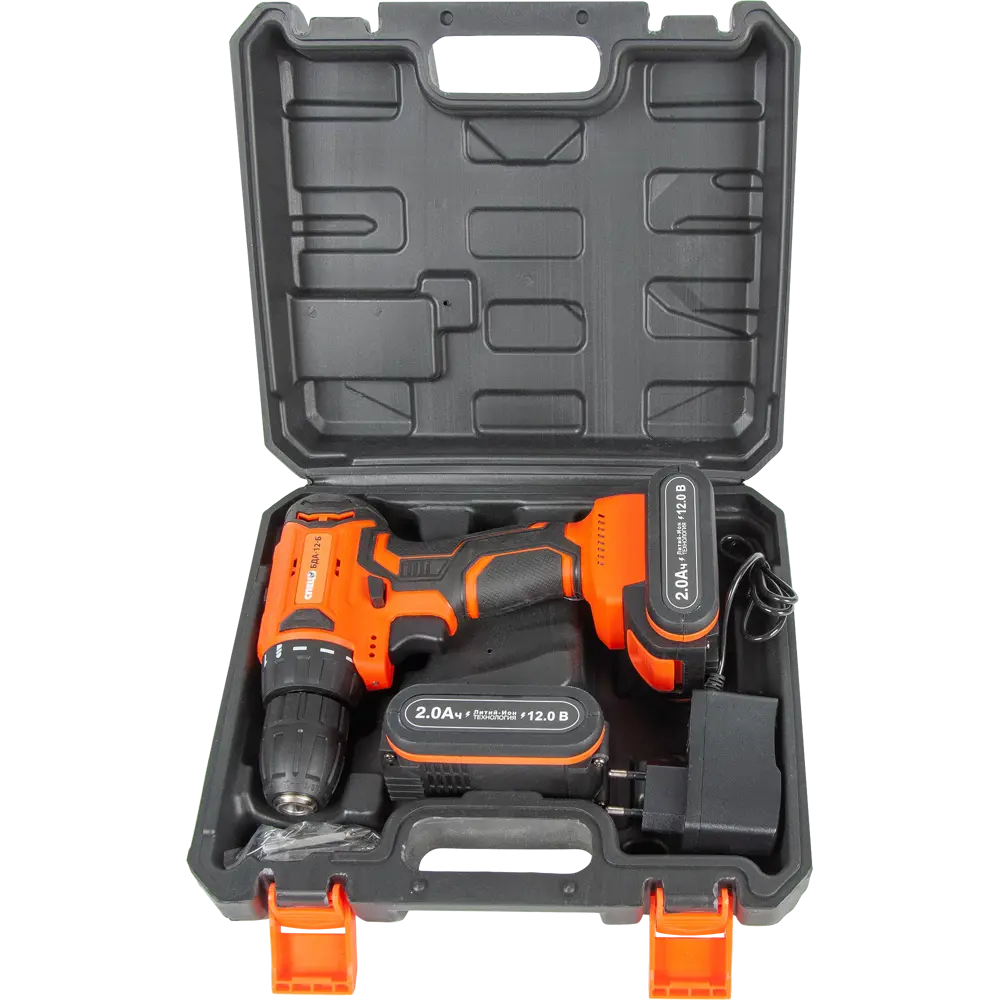 Дрель-шуруповерт аккумуляторная бесщеточная Спец БДА-12-Б, 12 В Li-ion 2x2 Ач STLM-2046745 - Вид №5