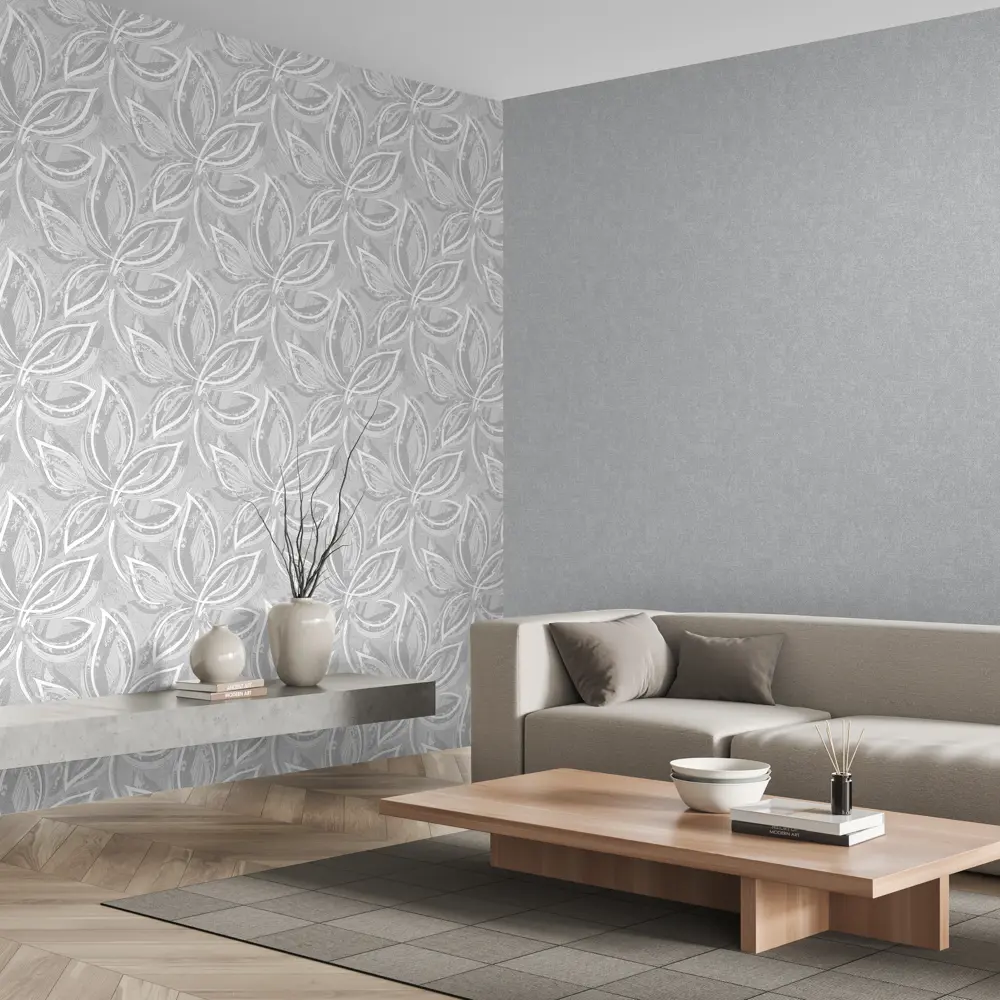 Обои флизелиновые Ateliero Rio серые 1.06 м At38380-01 STLM-2207269 - Вид №4