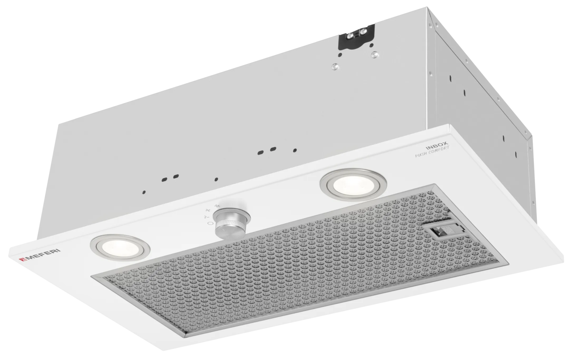 9270641 Вытяжка полновстраиваемая Meferi INBOX52WH PUSH COMFORT белый STDN-0081086 - Вид №2
