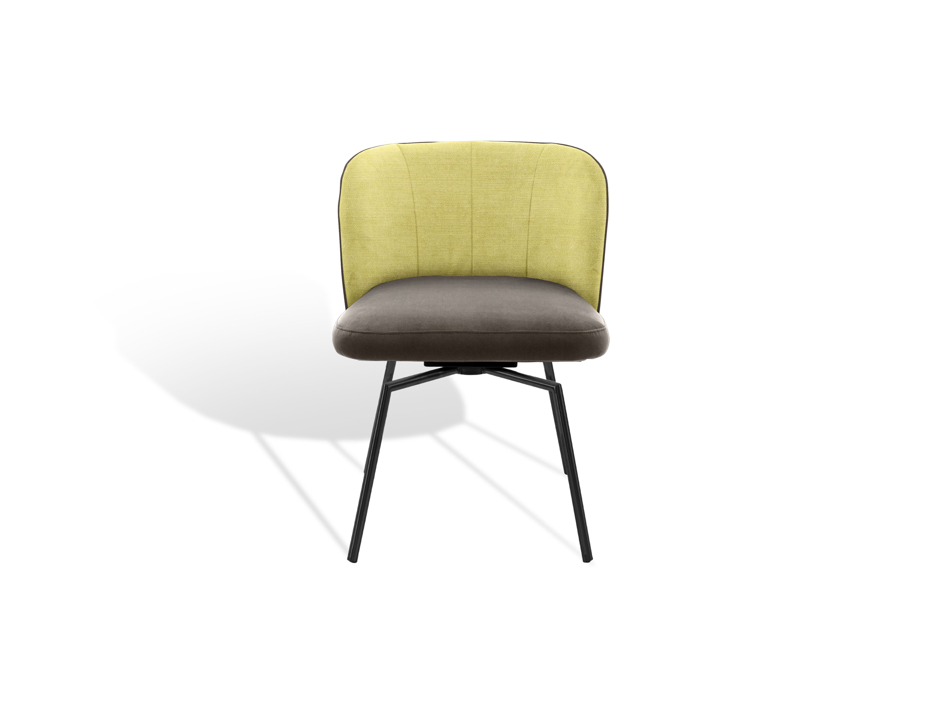 Мягкий стул с крестообразной рамой KFF Gaia Line ARCH-00116135