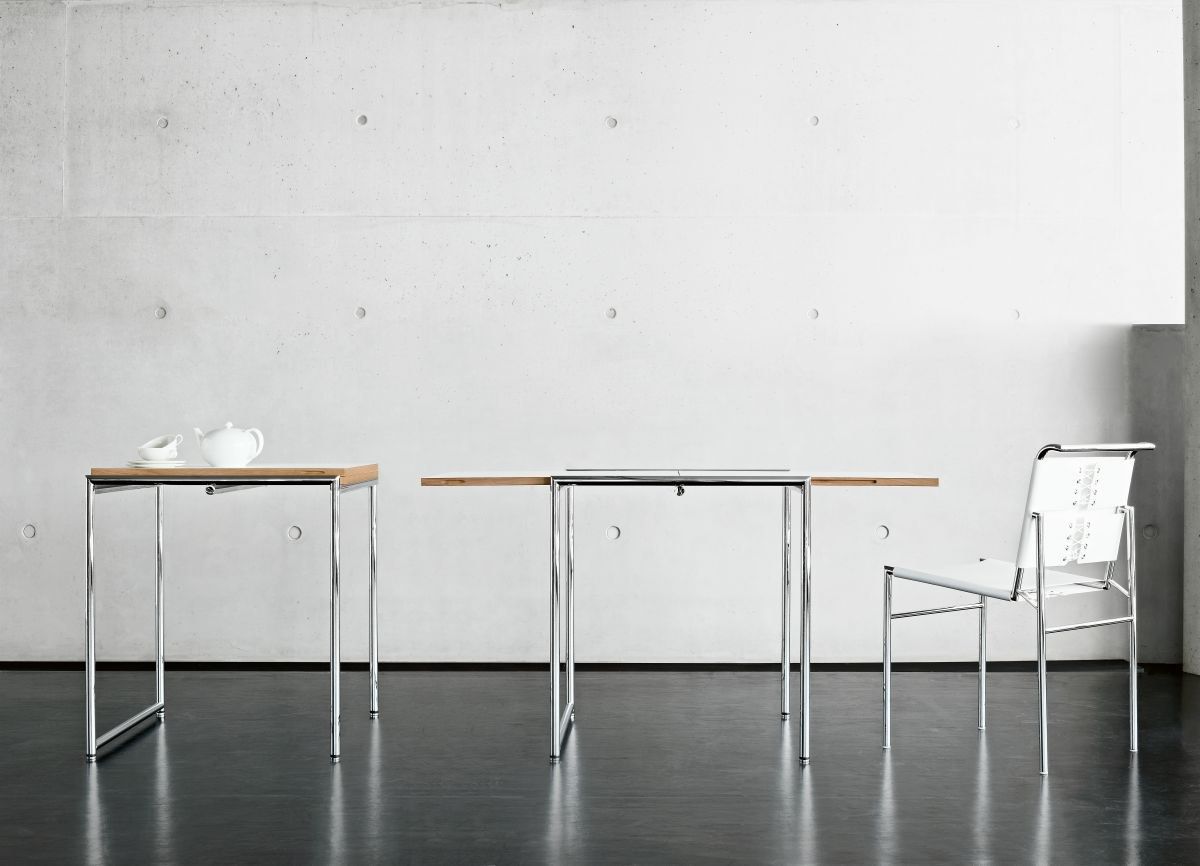 Стальной каркас кожаный стул Classicon Roquebrune ARCH-00064528 - Вид №15