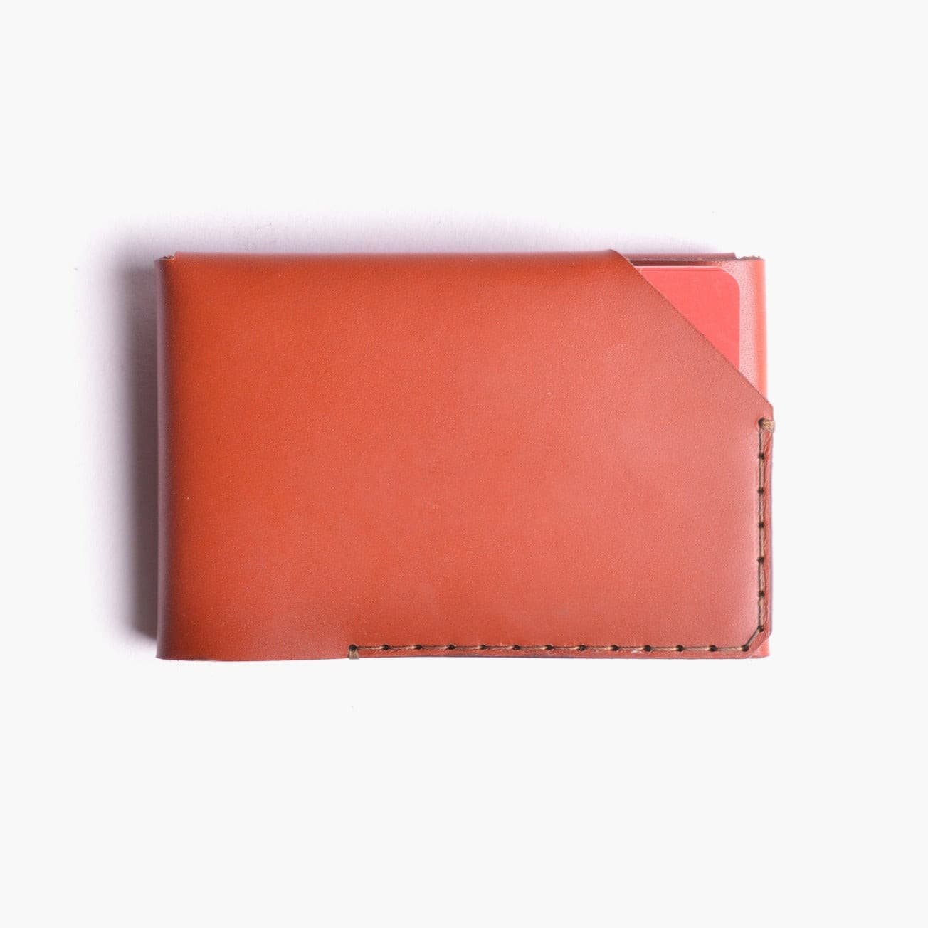 W102COGN Карточный кошелек - Коньяк Wingback  - Вид №2