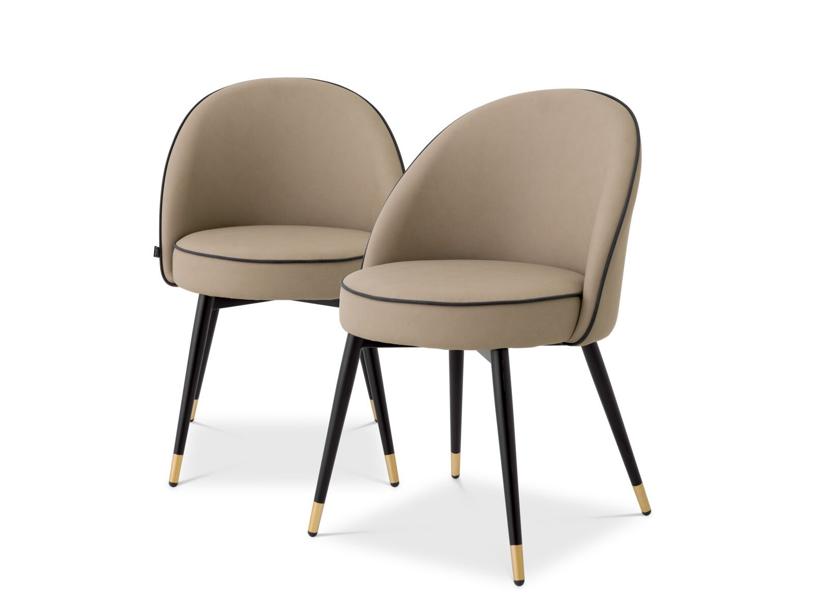 Набор стульев из кожзаменителя Eichholtz Cooper ARCH-00030292