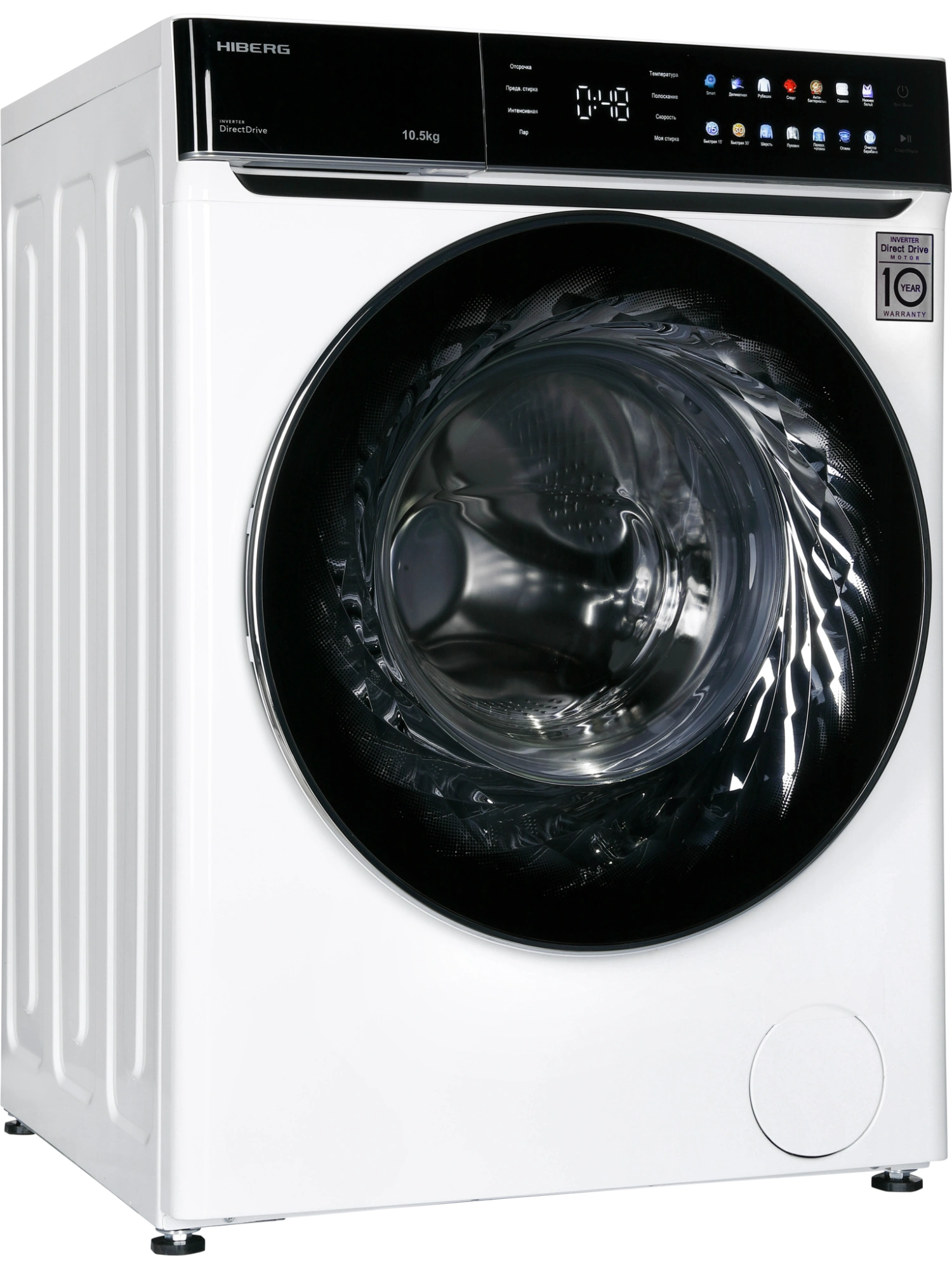 9238392 Стиральная машина HIBERG i-DDQ11 - 1014 W белый STDN-0103001 - Вид №1