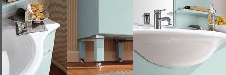 CA52 CAMELIA Комплект мебели для ванной комнаты 130 см ARDECO Ardeco S. R. L 42604 - Вид №1