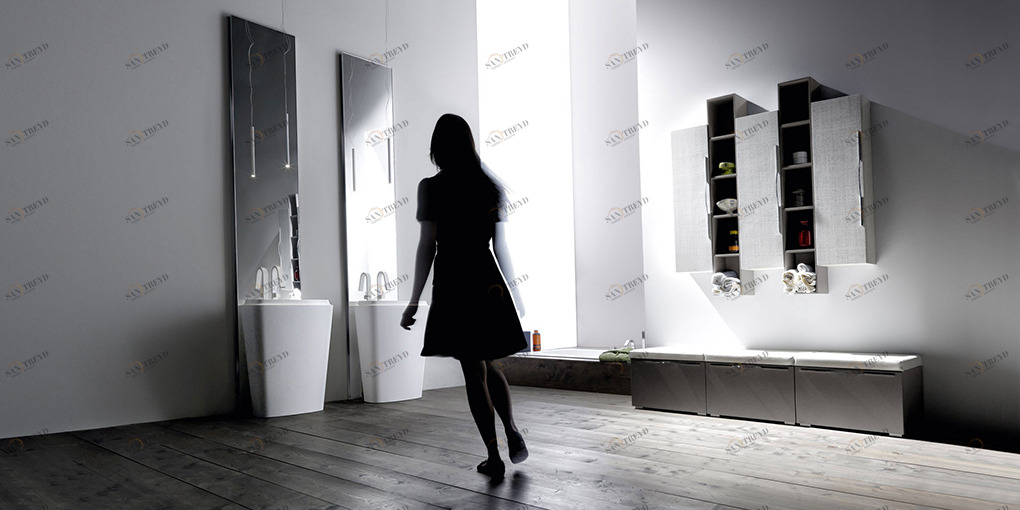 Комплект мебели для ванной Sky 106 Arbi Sky Seghettato Collection SKY106