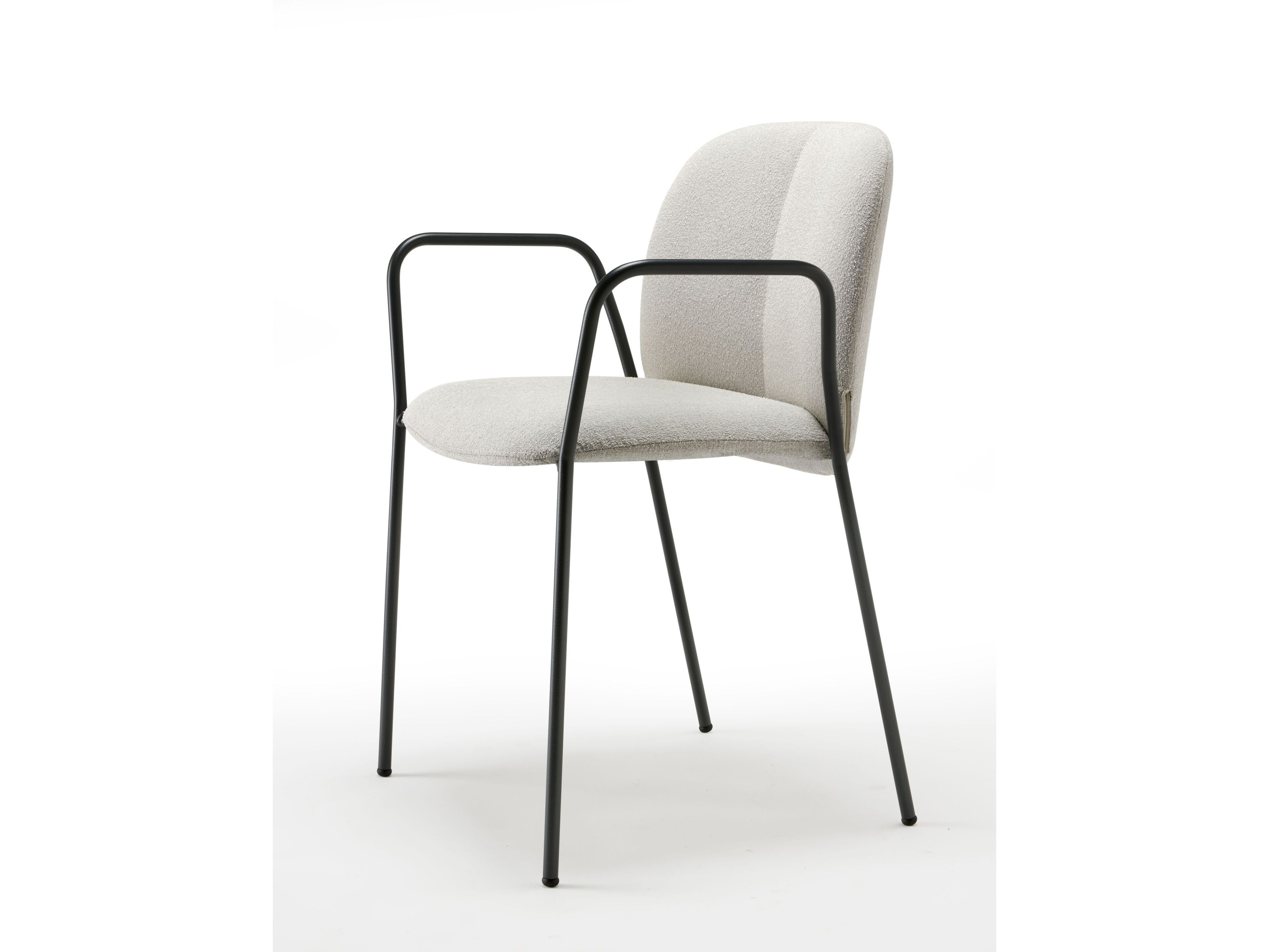 Мягкий тканевый стул с подлокотниками S-CAB Mentha ARCH-00020056 - Вид №3