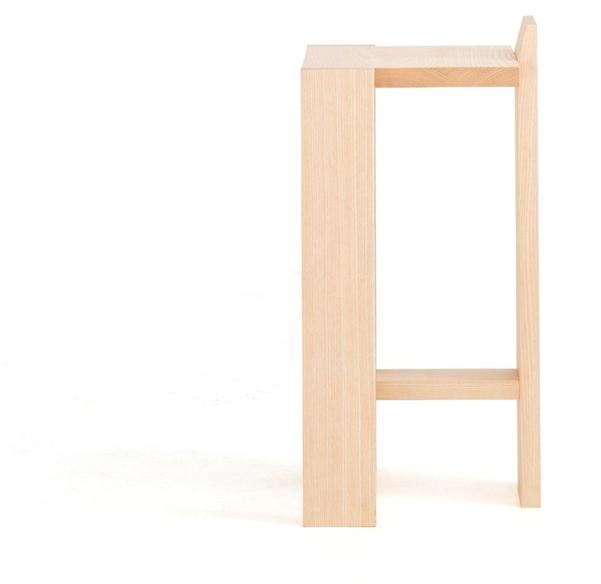 Moca Барный стул высокий из массива дерева sun-id-1382208 - Вид №2