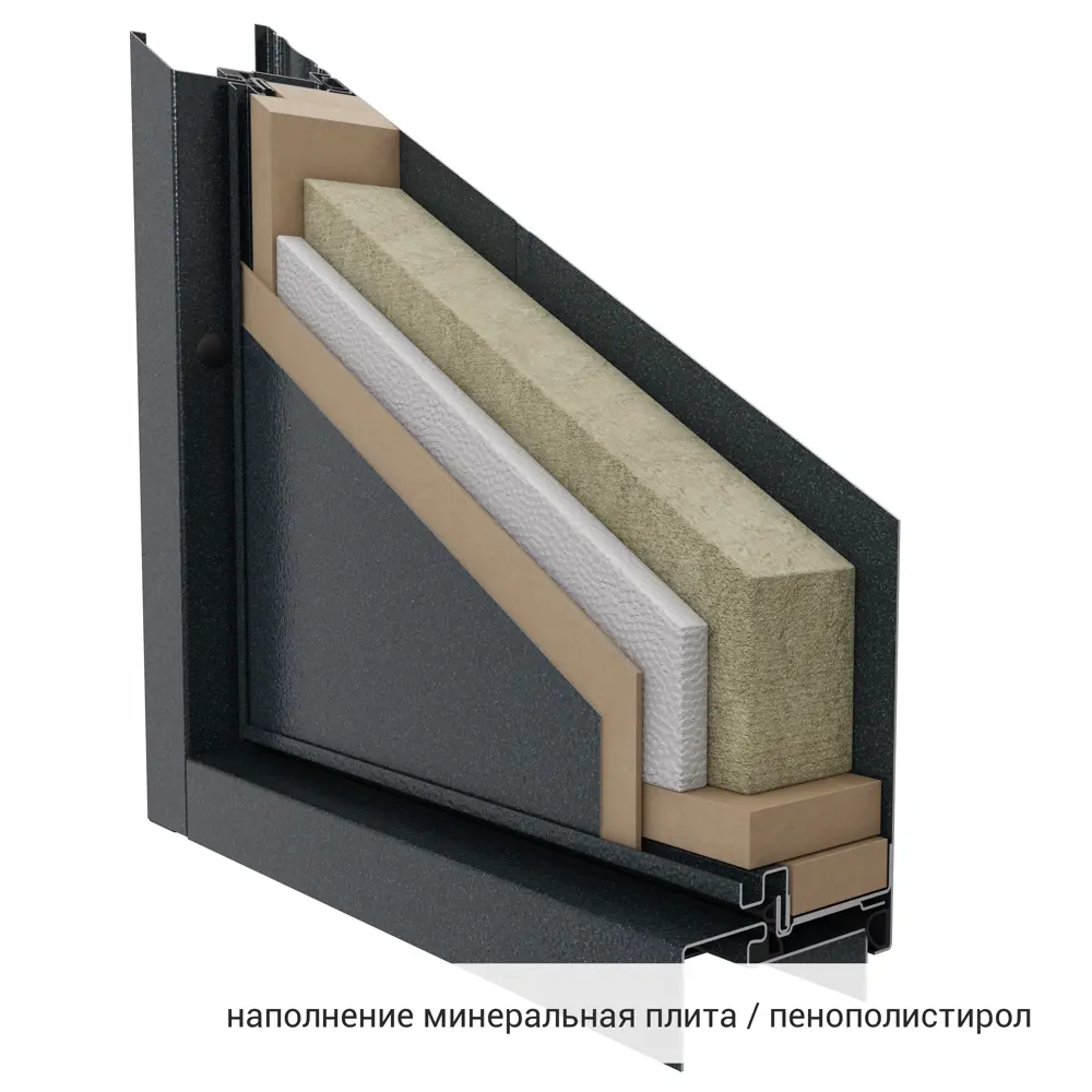 Дверь входная металлическая Делмор 860x2050 мм правая. цвет синий 89154283 STLM-2186843 TOREX  - Вид №13