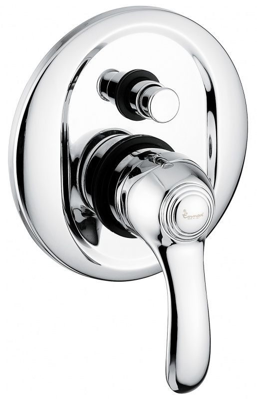 22019CO Внутристенный смеситель Harmony на  выхода, цвет хром-золото EMMEVI