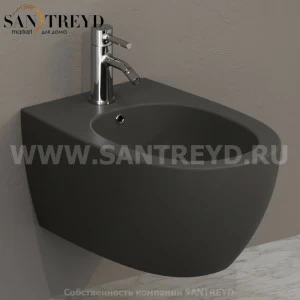 MDS09SK Биде подвесное 4ALL Ceramica Globo