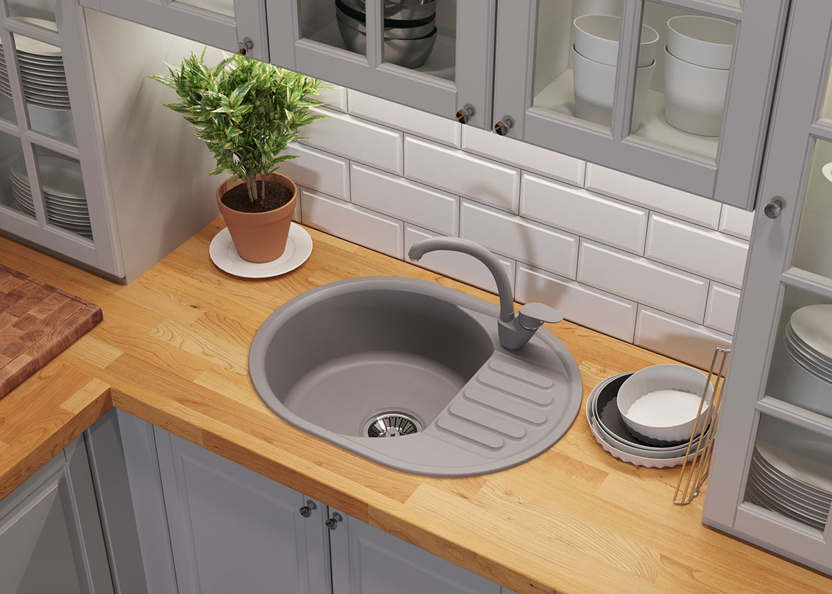 Кухонные мойки QuartzBond Bond-610 688360 - Вид №1
