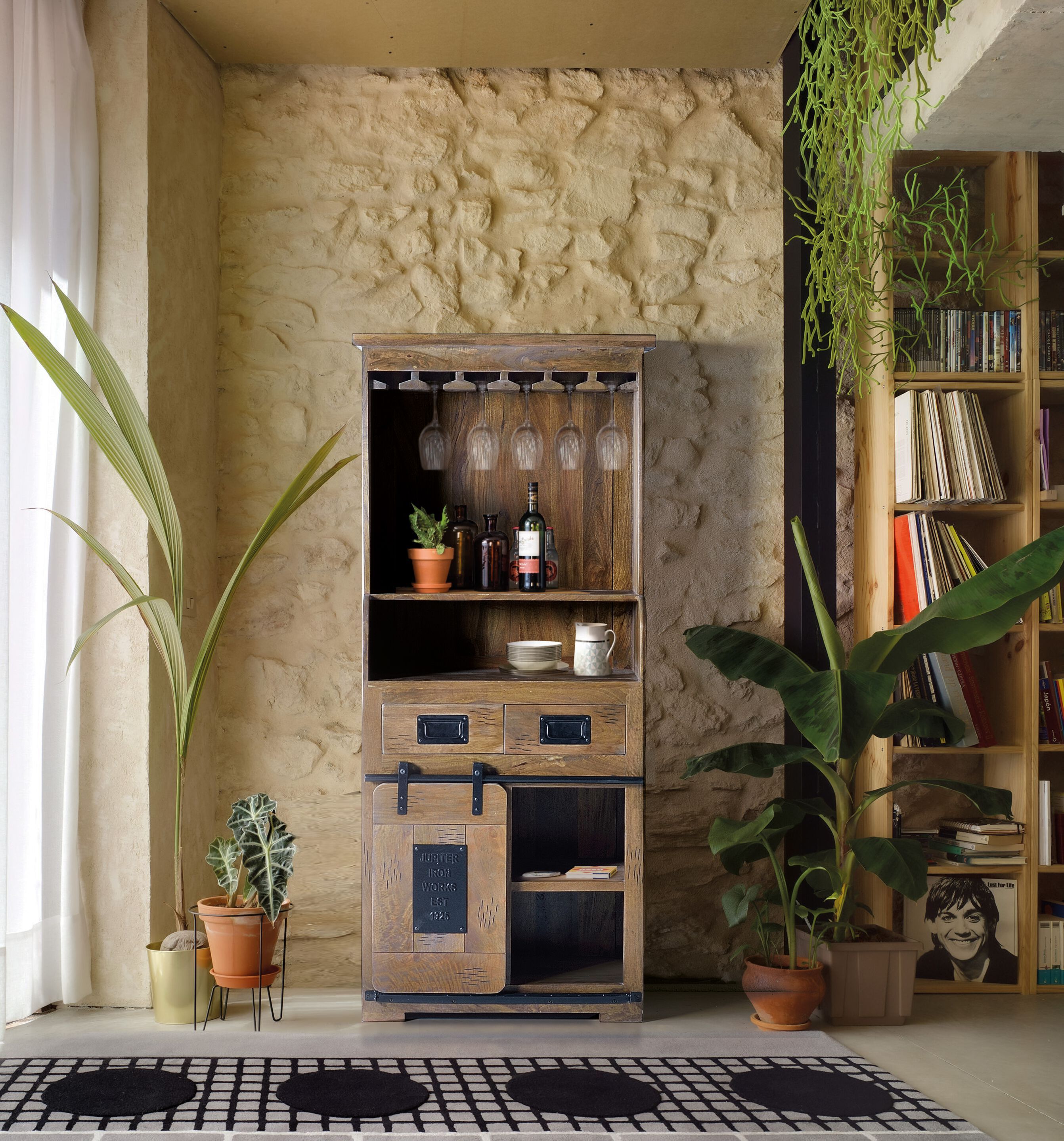 Мобильный бар в манго Giner y Colomer Юпитер ARCH-00064466 - Вид №1