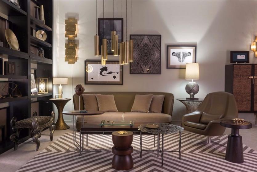 Hamilton Conte Paris Настольная лампа из латуни Turia sun-id-1497968 - Вид №2